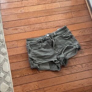 American Eagle Outfitters Olive Jean Shorts